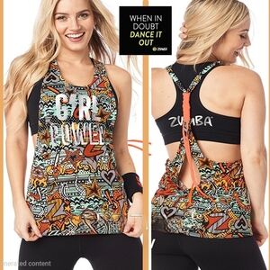 Zumba Hip Hop " Girl Power"  Tank - XL